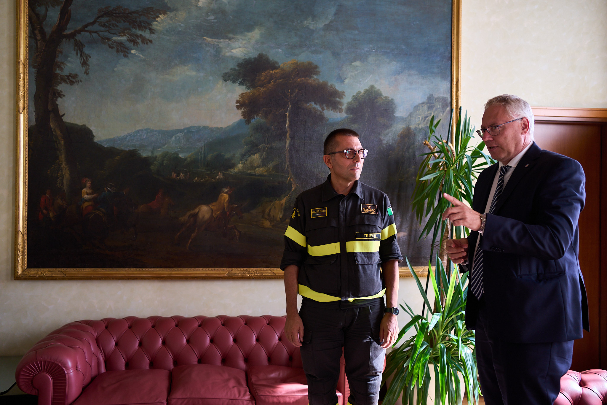 VVF. BORDIN CON NUOVO COMANDANTE TS: MAIOLO, PREZIOSO RIENTRO IN FVG